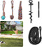 Tether Tug Outdoor Dog Toy with Upgraded Steel Stake & Adjustable Safety