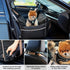 25 lbs, ZOMISIA Dog Car Seat for Small Dogs - Waterproof Pet Booster Seat for Car with Clip-On Safety Leash, Travel