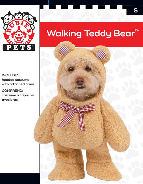 Rubies Walking Teddy Bear Pet Costume for Dogs or Cats - XXXL