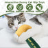 5 Pack Catnip Toys for Cats, Chew Resistant Cat Toys with Natural Catnip, Interactive Funny Shape Kitten Kicher, Soft