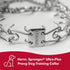 Herm Sprenger Ultra-Plus Prong Dog Training Collar - 20" Neck Size, 3.2 mm x 22" Chain Length, Steel Chrome Plated