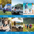 DSUWAZU Portable Toilet for Camping, Portable Toilet Seat, Portable Toilet Travel, Stainless Steel Portable Toilet