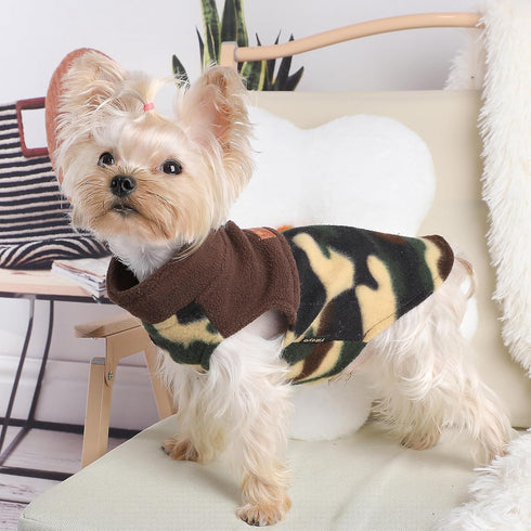 Dog Vest Sweater Pullover Sweatshirt Jacket for Small Dogs, Coat for XXS XS S Dogs Boy Girls, Chihuahua Teacup Yorkie