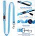 4 Ft Led Dog Leash - Rechargeable Light Up Waterproof, Safety Glow In The Dark for Night Walking, Nylon Reflective