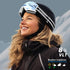 OTG Over Glasses Ski Goggles, Stylish Comfy Snowboard Goggles for Adult Men Women Youth, Anti-fog 100% UV Protection