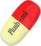Dog Squeaky Pill Toy - Funny Stuffed Toys for Puppy and Adult Play, Cute Capsule for Training and Fetch for Small