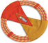Ruffwear Pacific Ring Dog Toy, Interactive Fetch and Tug Toy, Sockeye Red for Playing and Training