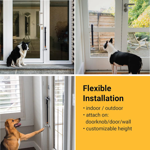 (2-Pack SVD.PET Puppy Bell Doorbells, Dog Bells for Potty Training, Attach to doorknob or Anywhere Near the Door