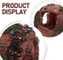 Toyvian Barrel Aquarium Decoration Resin Fish Shrimp Hideout Large Red Fish Tank Shelter Hiding Cave Freshwater Betta