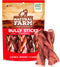 Natural Farm Odor-Free Braided Bully Sticks (4-5 Inch, 5 Pack) - 100%