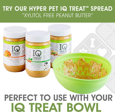 Hyper Pet IQ Treat Lick Mat for Dogs, Dog Slow Feeder & Cat Lick Mats, Great Alternative to Slow Feeders