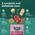 9oz, 6 Pack Jinx Beef & Chicken Grain Free Wet Dog Food Pouches, Meal or Dog Food Topper Mix-in, Made with Real Beef