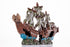 (2 5 UNEAK - Shipwreck Aquarium Decorations Pirate Ship Ornament w/Sail Pieces) Gallons and Larger Fish Tank, Sunken