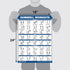 Palace Learning 3 Pack Dumbbell Workouts Posters Volume 1 & 2 with Barbell Exercises - Set of 3 Charts