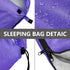 Lightweight Waterproof Sleeping Bags for Adults, Kids & Girls - Great for 3-4 Seasons Hiking & Camping
