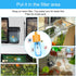Aquarium Clean Light, 3W Mini Submersible Light with Timer, Waterproof Clean Lamp for Pond and Swimming Pool