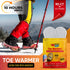 Toe Warmers - Up to 10 Hours of Heat, Ultra Thin, Easy, All Natural, Air Activated Hot Toe Warmers