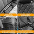 KritterKorner Car Seat Cover for Dogs,Waterproof PU Leather Dog Car Front Seat Cover,Heavy Duty Captain Seat Protector