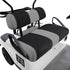Golf Cart Front Seat Cover for Club Car DS (2000.5 and Up) - Durable Polyester Fabric, Breathable Washable Seat Cover