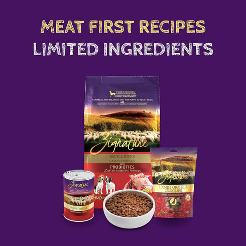 Zignature Lamb Limited Ingredient Formula Dry Dog Food (4lb) - Small Bites