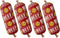 Happy Howie's Soft Meat Roll Treat - Soft Dog Food Beef Rolls,