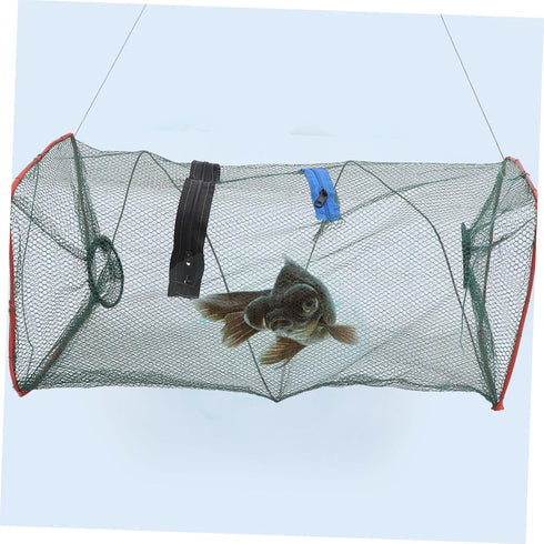 3pcs Portable Folding Crab Trap Collapsible Lobster and Crawfish Fishing Net for Outdoor Use for Catching Shrimp Fish