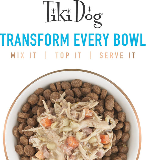 Tiki Dog Whole Foods Cups Variety Pack Wet Dog Food, 3 Ounce, 10 Pack