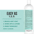 Natural Rapport Dog Shampoo - Complete Wash for All Breeds, 16 fl oz - The Only Dog Shampoo Dogs Need