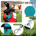 WILLBOND 12 Pcs Golf Tee Pouch - Multicolor Bag Holder with Metal Lobster Claw Clip, Portable Golf Accessories for Men,