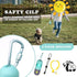 LR44 Included(2 Pack) Dog Poop Waste Bags Holder with LED Flashlight|Cute Doggie Poo Bags Dispenser for Pet Leash|Trash