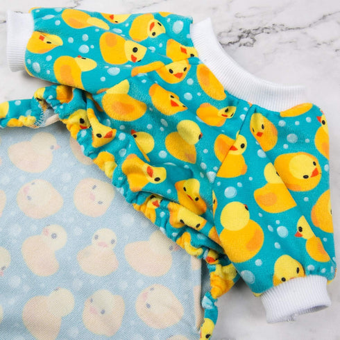 CuteBone Dog Christmas Pajamas, Puppy Onesies for Small Dogs, Soft Pjs Coat Cat Apparel, Comfy Doggie Bodysuit
