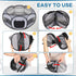 Generic Pig/Hamster/Chinchillas Soft Breathable Small Animal Playpen with Zipper Cover - Portable Rabbit/Bunny Pen