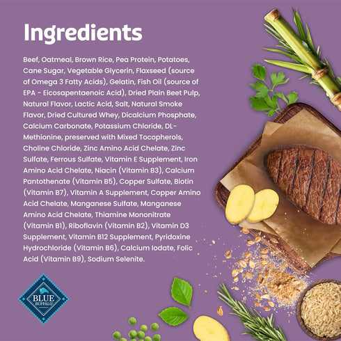 Immune 9.5-oz. Blue Buffalo Blue Bits Plus Mobility and Support Daily Benefit Dog Treats, Soft & Chewy Beef Morsels