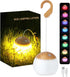 LED Camping Lantern with 4 Light Modes - Rechargeable, Waterproof Tent Light with Hanging Hook for Hiking