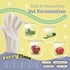 Pet Glove Wipes for Dog & Cat Cleaning, 30 Gloves, Hypoallergenic Dry Bath for Puppy, Kitten, and Coat Care