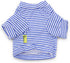 DroolingDog 3 Pack Striped Dog Shirts for Small Dogs, Boys & Girls Clothes, Pack of 3