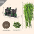 PINVNBY Resin Castle Reptile Habitat Decorations, Realistic Lizard Hideouts Cave Ornament for Chameleon, Snake, Gecko,