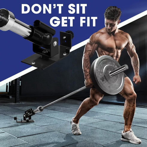 Yes4All T Bar Row Platform, Landmine Attachment for Barbell, Fits 1” Standard & 2” Olympic Bar, Landmine Handle