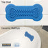 Lick Lick Pad Dog Accessories, Large Suction Dog Peanut Butter Lick Pad for Bathing Station (2 Pack, Blue)