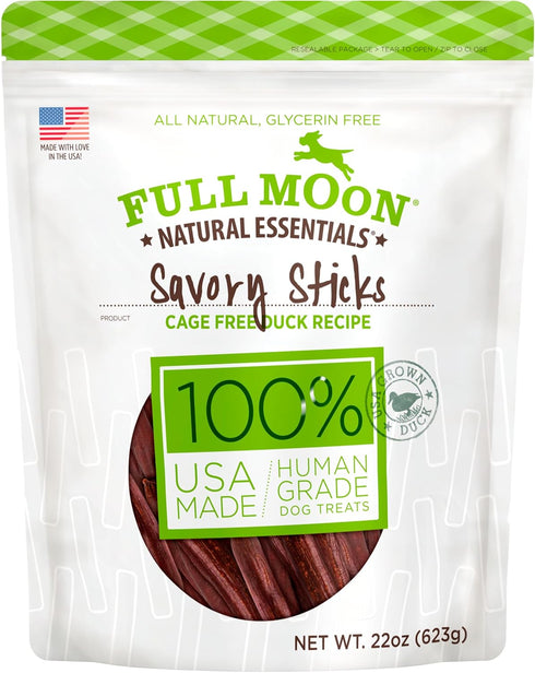 FULL MOON Essential Duck Savory Sticks 22.0 oz