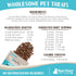 Raw Paws Freeze-Dried Pet Food for Dogs & Cats, Rabbit Recipe, 4-oz, USA Raw Rabbit Dog Treats for Training
