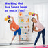 Kids Adjustable Weight Set - Barbell & Dumbbells for Toddler Gym Exercise Equipment Workout Toy