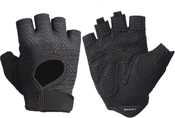 SUJAYU Workout Gloves for Women & Men, Gym Gloves Weight Lifting Gloves for
