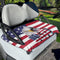Yewattles Portable Golf Cart Seat Cover, Universal Fit Towel for 2-Seat Club Car