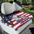 Yewattles Portable Golf Cart Seat Cover, Universal Fit Towel for 2-Seat Club Car