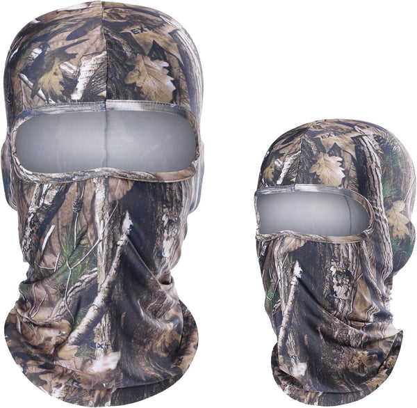 WTACTFUL Hunter Mask, Tree Camouflage Face Mask for Hunting and Hiking
