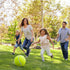 Giant 9.5" Dog Tennis Ball, 2 Pack Oversize Interactive Puzzle Toy with 1*Ball Pump + 1*Needle for Small, Medium, Large