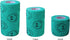 Vet Wrap Tape (Teal with Smiles) (2 Pack) (2 Inch x 15 feet) Self-Adhesive Cohesive Flex Bandage for Pets