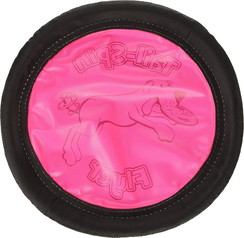 Booda Tail-Spin Flyer, 10" Diameter Floppy Dog Frisbee, Pack of 2