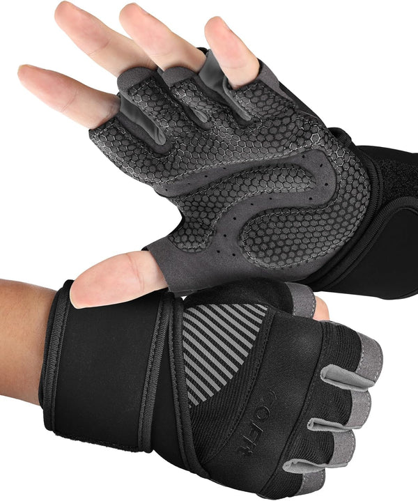 COFIT Breathable Workout Gloves, Antislip Weight Lifting Gym Gloves for Men Women,